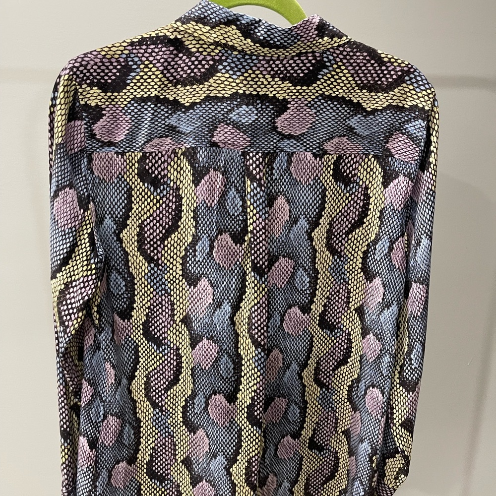 Equipment Silk Shirt Python Print - Beautiful, Wo… - image 5